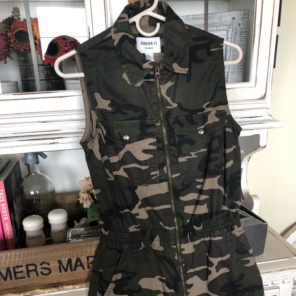 Camo Romper